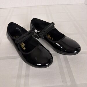 Dance Class Mary Jane Strap Tap Shoe. Girls size 12